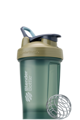 Green 20oz BlenderBottle protein shake cup. | Color#coastal_Size#20oz