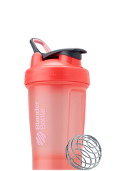 Coral 20oz BlenderBottle protein shake cup. | Color#grapefruit_Size#20oz