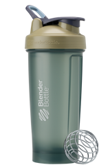 Green BlenderBottle protein shake cup. | Color#coastal_Size#28oz