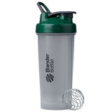 Clear Green 20oz BlenderBottle protein shake cup. | Color#clear green_Size#28oz