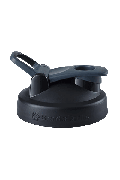 BlenderBottle Pro Series Flip-Cap Lid - Black/Grey
